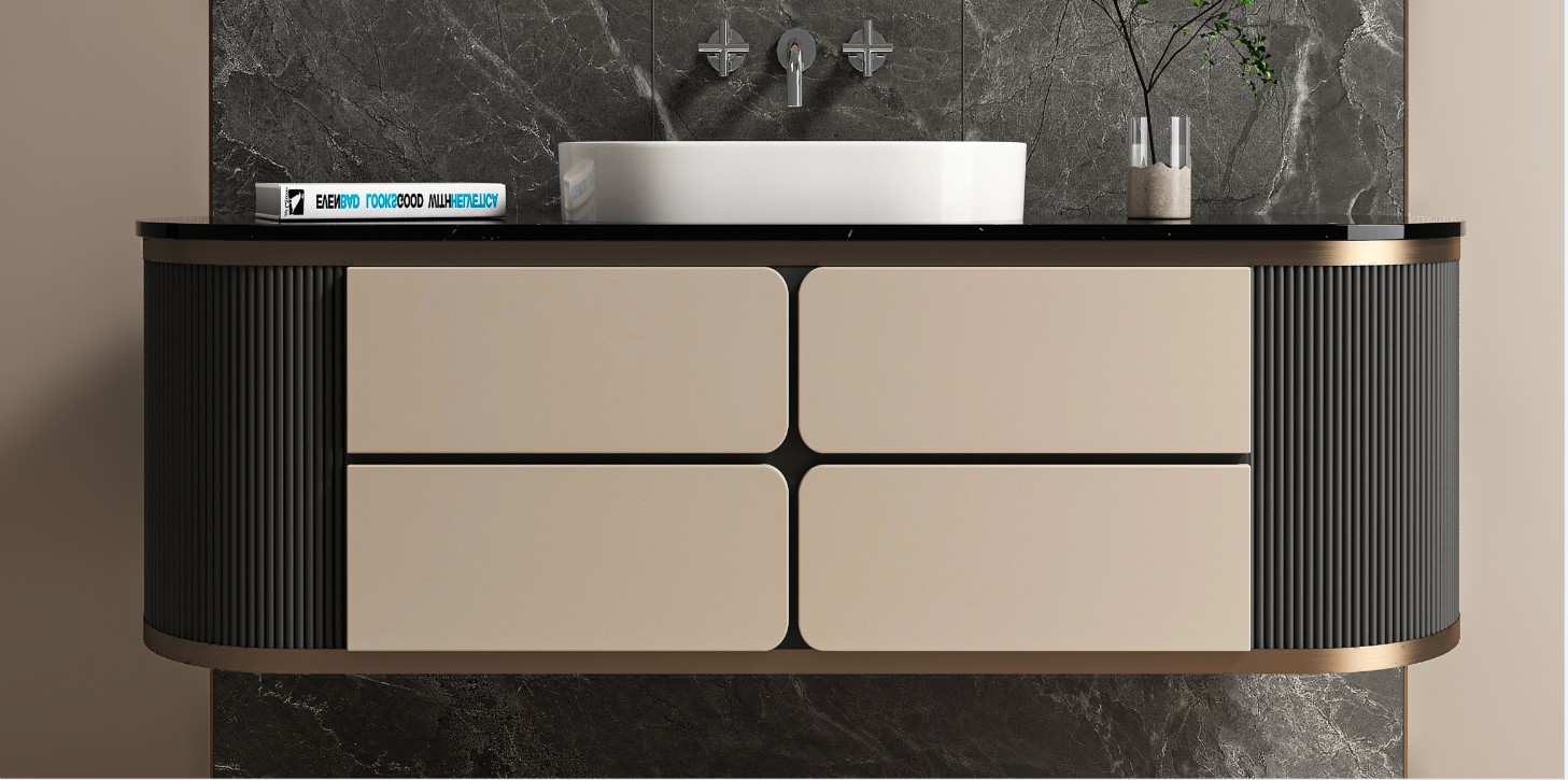JP Decor vízfodros falpanel - Piano black wave - Image 7